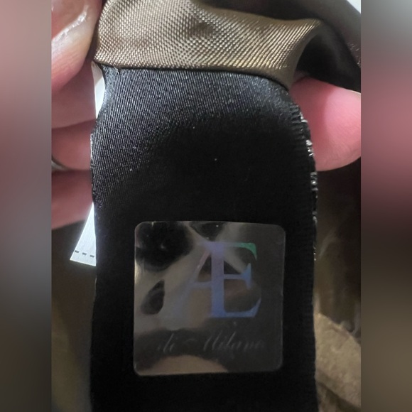 Emperor Armani Men’s Brown Faux Suede 2 Button Blazer/Jacket size M Pockets - Picture 10 of 14